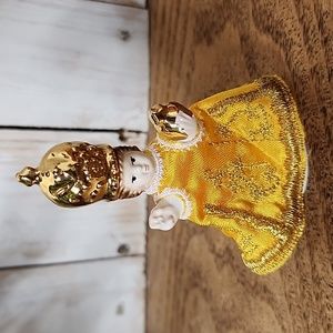 TRIUMPH OF LOVE Infant Jesus of Prague with Cloth Gown